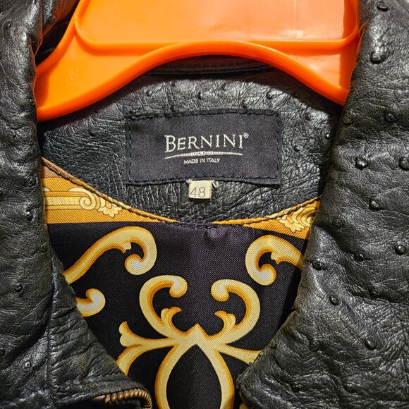 Bernini of Italy FULL Quill OSTRICH Bomber Style Jacket - Picture 7 of 11